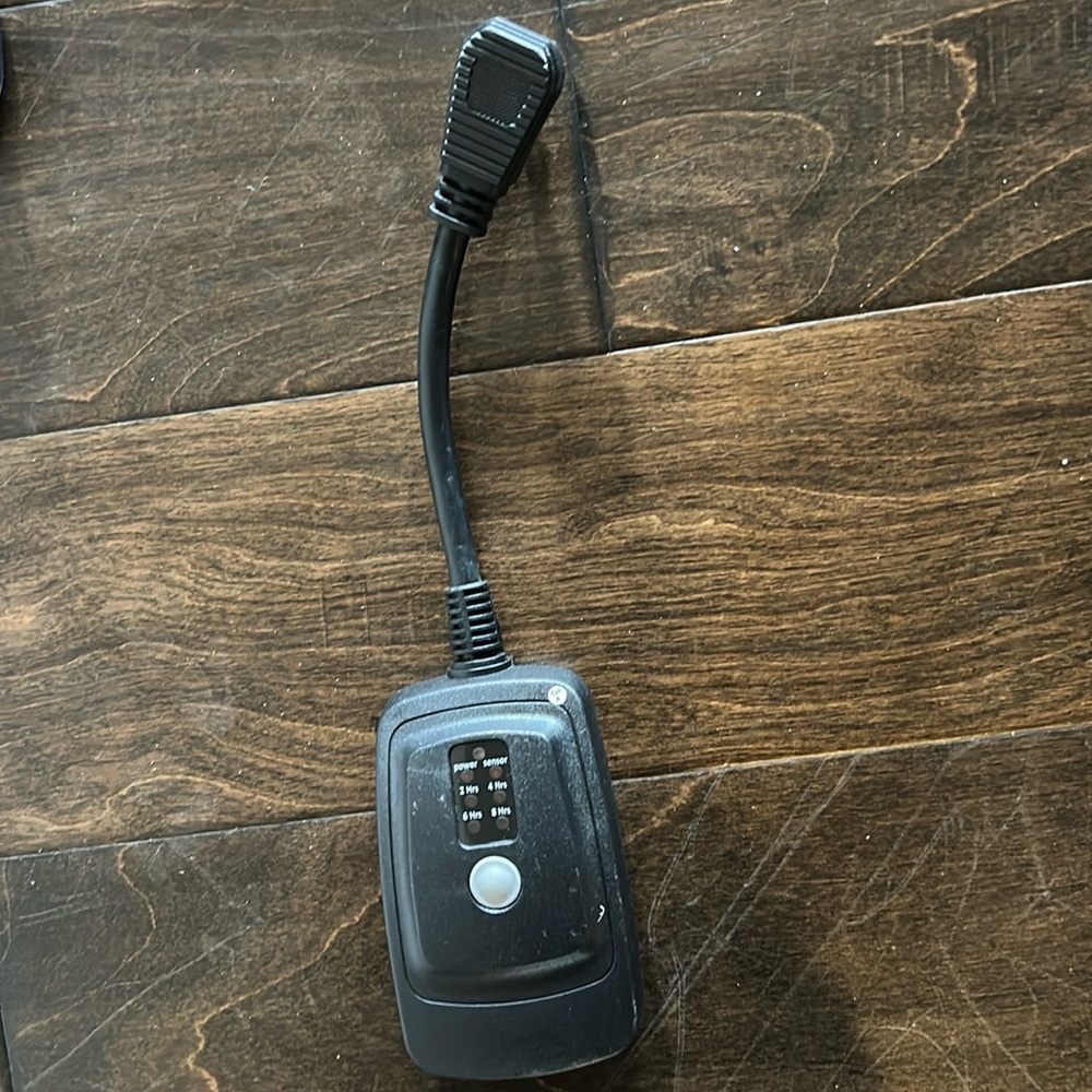 Black Outlet Timer